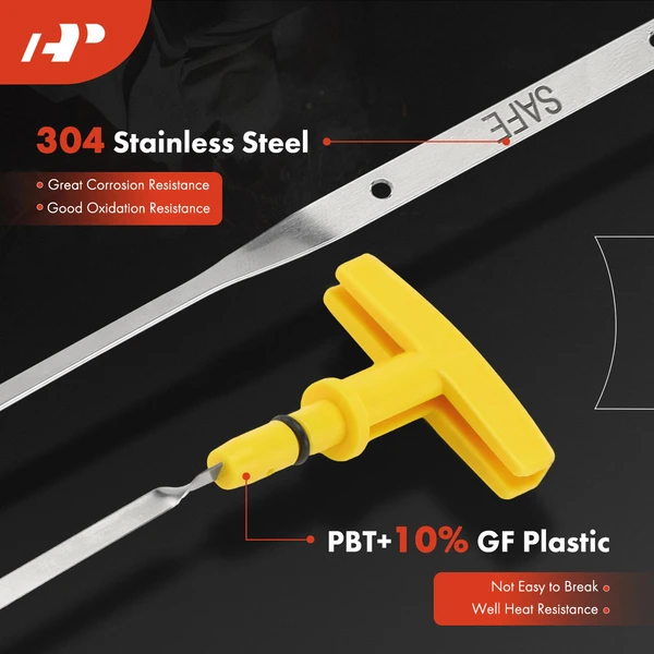 Engine Oil Dipstick for Jeep Cherokee 97-00 Wrangler TJ Dodge Dakota 97-02