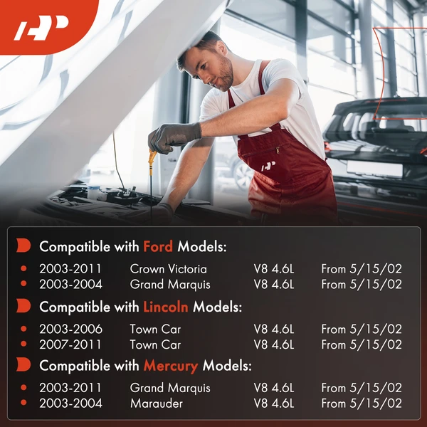 Engine Oil Dipstick for Ford Crown Victoria Lincoln Town Car Mercury 2003-2011