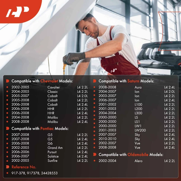 Engine Oil Dipstick for Chevrolet Cavalier Malibu Pontiac Grand Am Saturn LW200