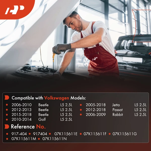 Engine Oil Dipstick for Volkswagen Jetta 05-18 Passat 12-18 Golf 10-14 Beetle