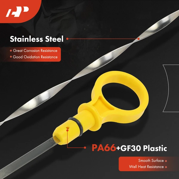 Yellow Engine Oil Dipstick for Ford Escape 2003 2004 V6 3.0L Plastic