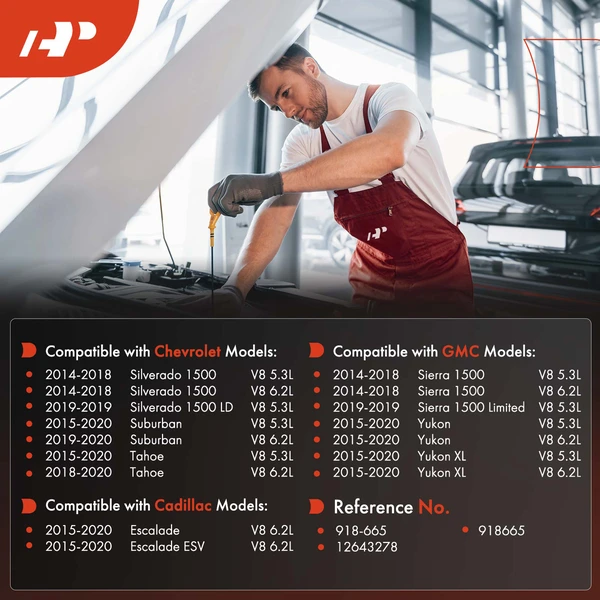 Engine Oil Dipstick for Chevrolet Silverado 1500 2014-2018 GMC Sierra 1500 Yukon