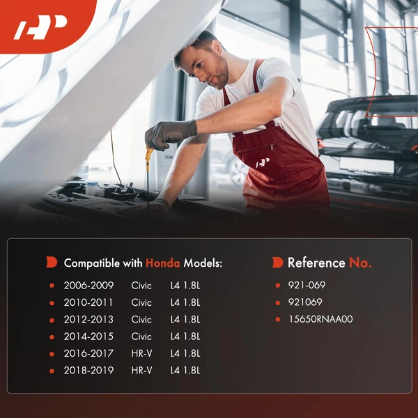 Engine Oil Dipstick for Honda Civic 2006-2015 HR-V 2016-2019 L4 1.8L SOHC