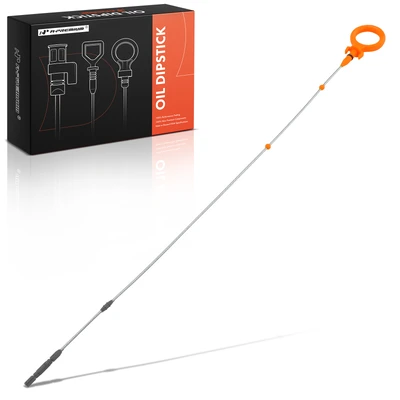 Orange Engine Oil Dipstick