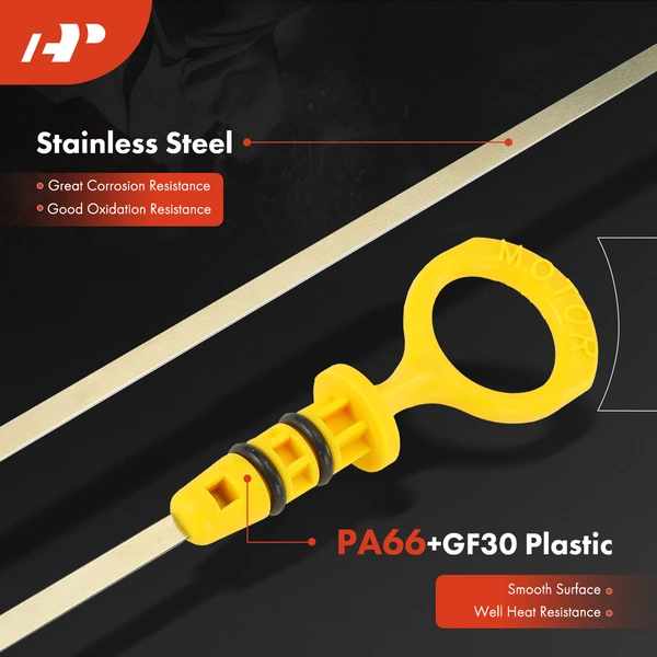 Engine Oil Dipstick with Seal for Volvo S80 2007-2015 V70 2008-2010 XC60 XC70