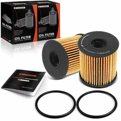 2 Pcs Engine Oil Filter