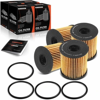 4 Pcs Engine Oil Filter