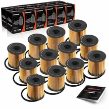12 Pcs Engine Oil Filters for 2007-2015 Mini Cooper