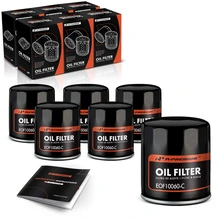 6 Pcs Engine Oil Filters for 2011-2020 Freightliner MT55