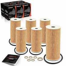 6 Pcs Engine Oil Filters for 2018-2023 Kia Stinger