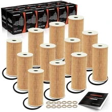 12 Pcs Engine Oil Filters for 2017-2022 Genesis G90