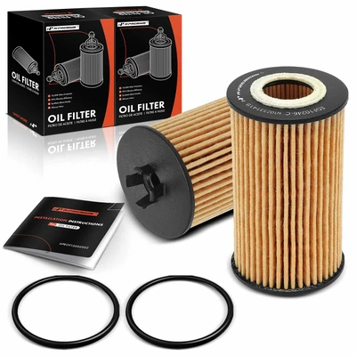 2 Pcs Engine Oil Filter