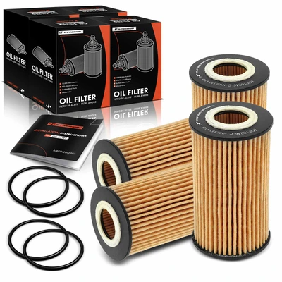 4 Pcs Engine Oil Filter
