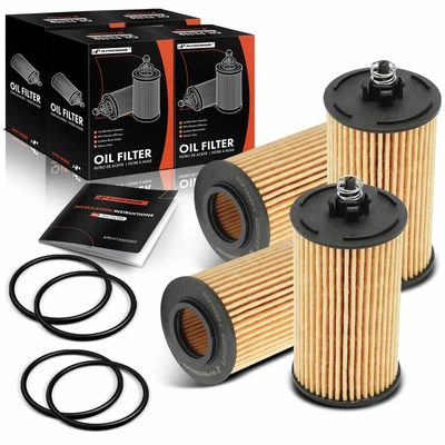 4 Pcs Engine Oil Filter