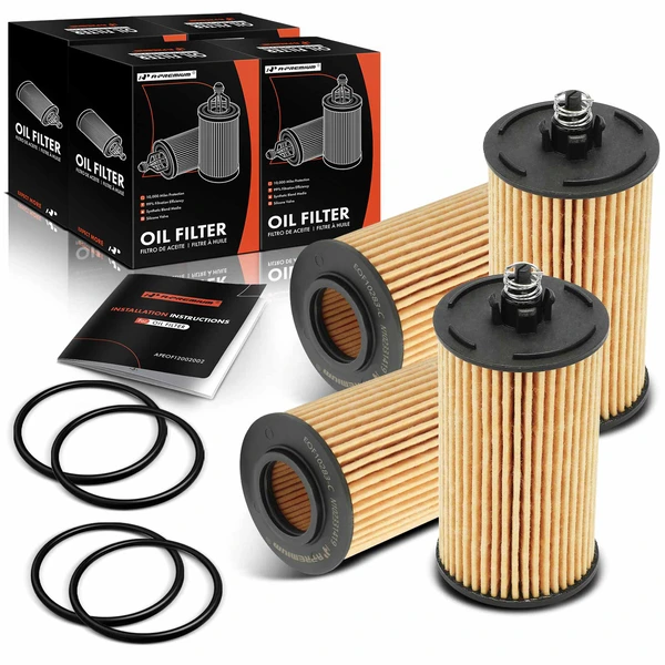 4 Pcs Engine Oil Filter for 2013-2015 Chevrolet Cruze
