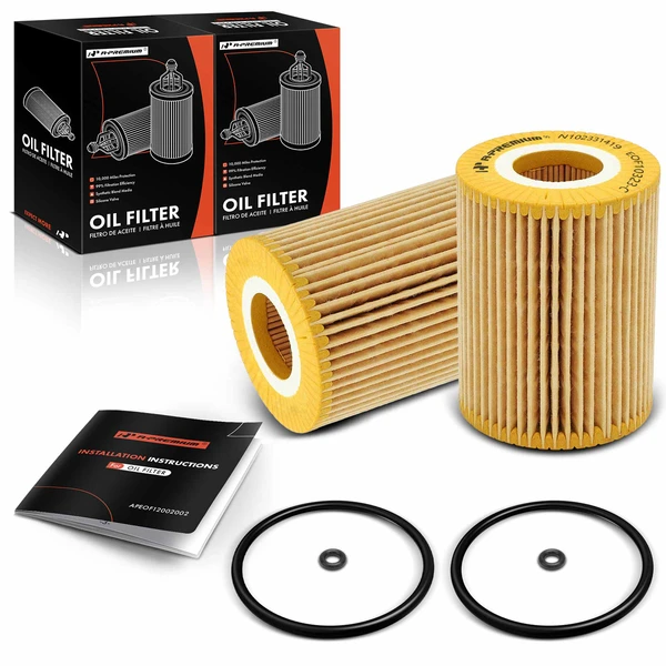 2 Pcs Engine Oil Filter for 2007-2009 Dodge Sprinter 3500