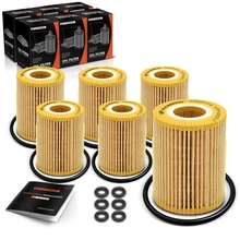 6 Pcs Engine Oil Filters for 2007-2019 Freightliner Sprinter 2500