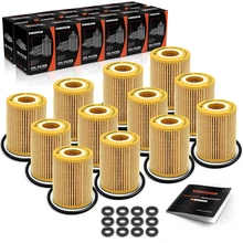 12 Pcs Engine Oil Filters for 2007-2009 Dodge Sprinter 2500