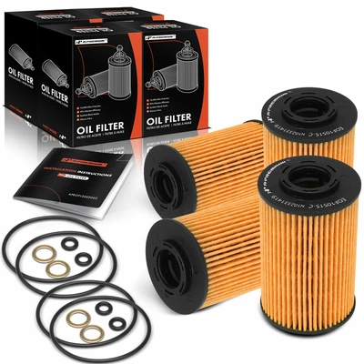 4 Pcs Engine Oil Filter