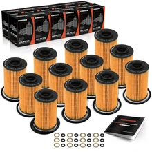 12 Pcs Engine Oil Filters for 2007-2010 Kia Sedona