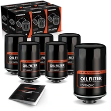 6 Pcs Engine Oil Filters for 2015-2018 Audi Q3