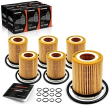 6 Pcs Engine Oil Filters for 2019-2020 Freightliner Sprinter 2500