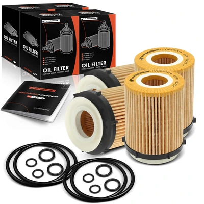 4 Pcs Engine Oil Filter