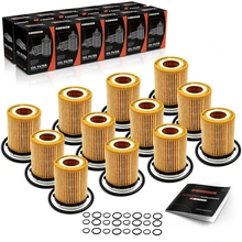 12 Pcs Engine Oil Filters for 2013-2019 Mercedes-Benz B250