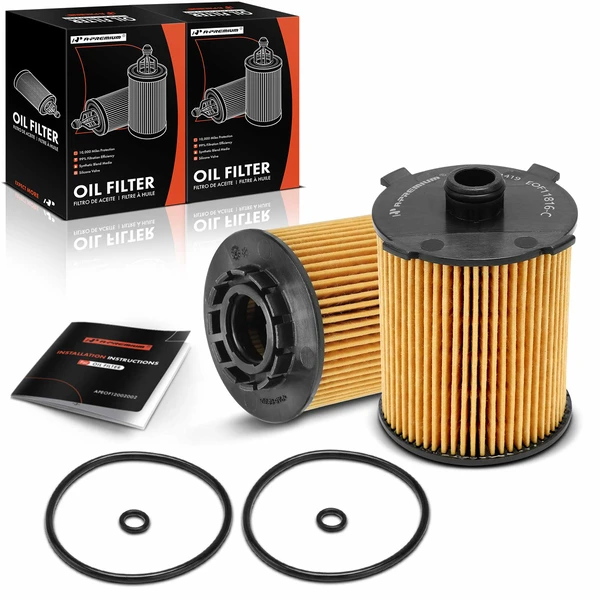 2 Pcs Engine Oil Filter for 2015-2023 Volvo S60