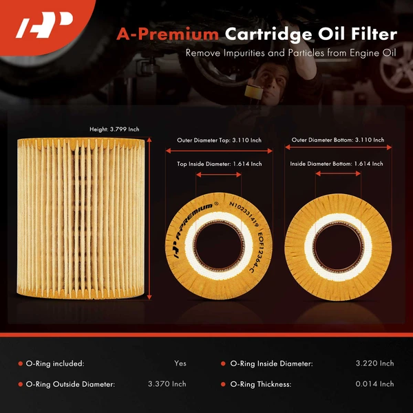 Engine Oil Filter for Ford F-150 F150 Land Rover Discovery Range Rover
