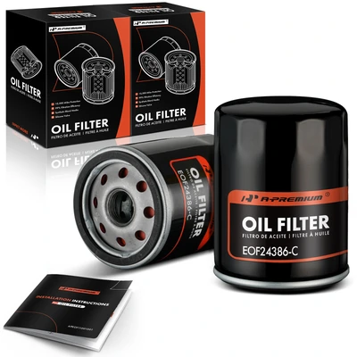 2 Pcs Engine Oil Filter