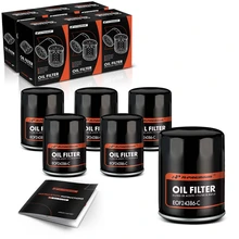 6 Pcs Engine Oil Filters for 2022-2023 Toyota Tundra