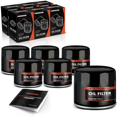 6 Pcs Engine Oil Filters
