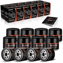 12 Pcs Engine Oil Filters for 1957-1967 Renault Dauphine