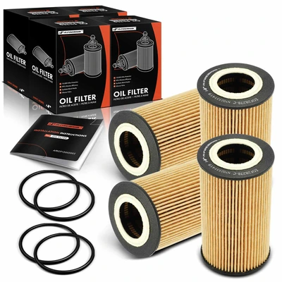4 Pcs Engine Oil Filter