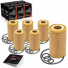 6 Pcs Engine Oil Filters for 2007-2008 Dodge Sprinter 3500