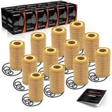12 Pcs Engine Oil Filters for 2007-2008 Dodge Sprinter 2500