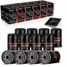 12 Pcs Engine Oil Filters for 2000-2006 Audi TT Quattro