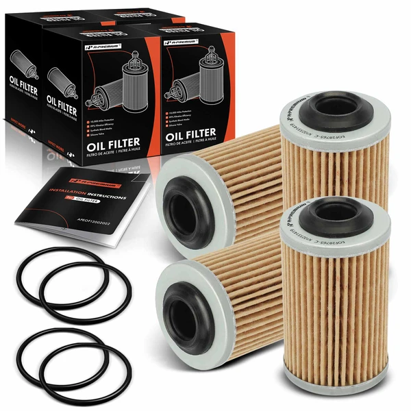 4 Pcs Engine Oil Filter for 2004-2015 Cadillac CTS