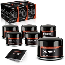 6 Pcs Engine Oil Filters for 2003-2009 GMC C8500 Topkick