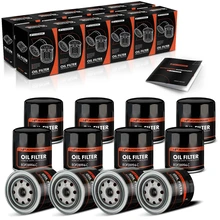 12 Pcs Engine Oil Filters for 1995-2004 Audi A6