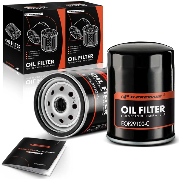 2 Pcs Engine Oil Filter for 2007 Chevrolet Silverado 3500 Classic