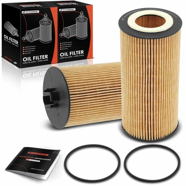 2 Pcs Engine Oil Filter for Ford E-350 F-250 F-350 Super Duty Excursion Diesel