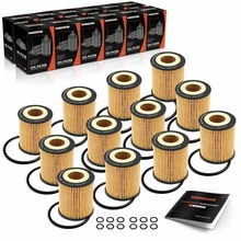 12 Pcs Engine Oil Filters for 2003-2011 Mazda 6