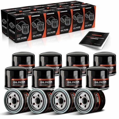 12 Pcs Engine Oil Filters for 1987 Subaru Justy