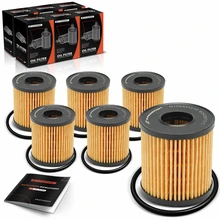 6 Pcs Engine Oil Filters for 2015-2018 Jeep Renegade