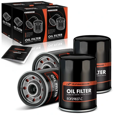 4 Pcs Engine Oil Filter