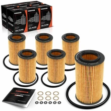 6 Pcs Full Flow Engine Oil Filters for 2007-2009 Kia Sorento