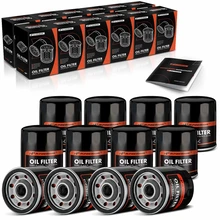 12 Pcs Engine Oil Filters for 2015-2023 Ford Mustang