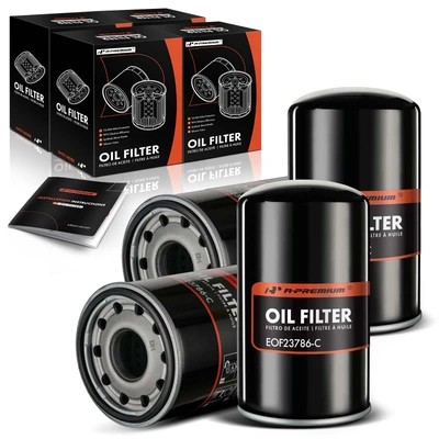 4 Pcs Engine Oil Filter